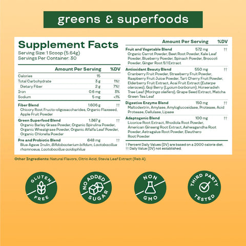 Super Greens Powder - for daily energy